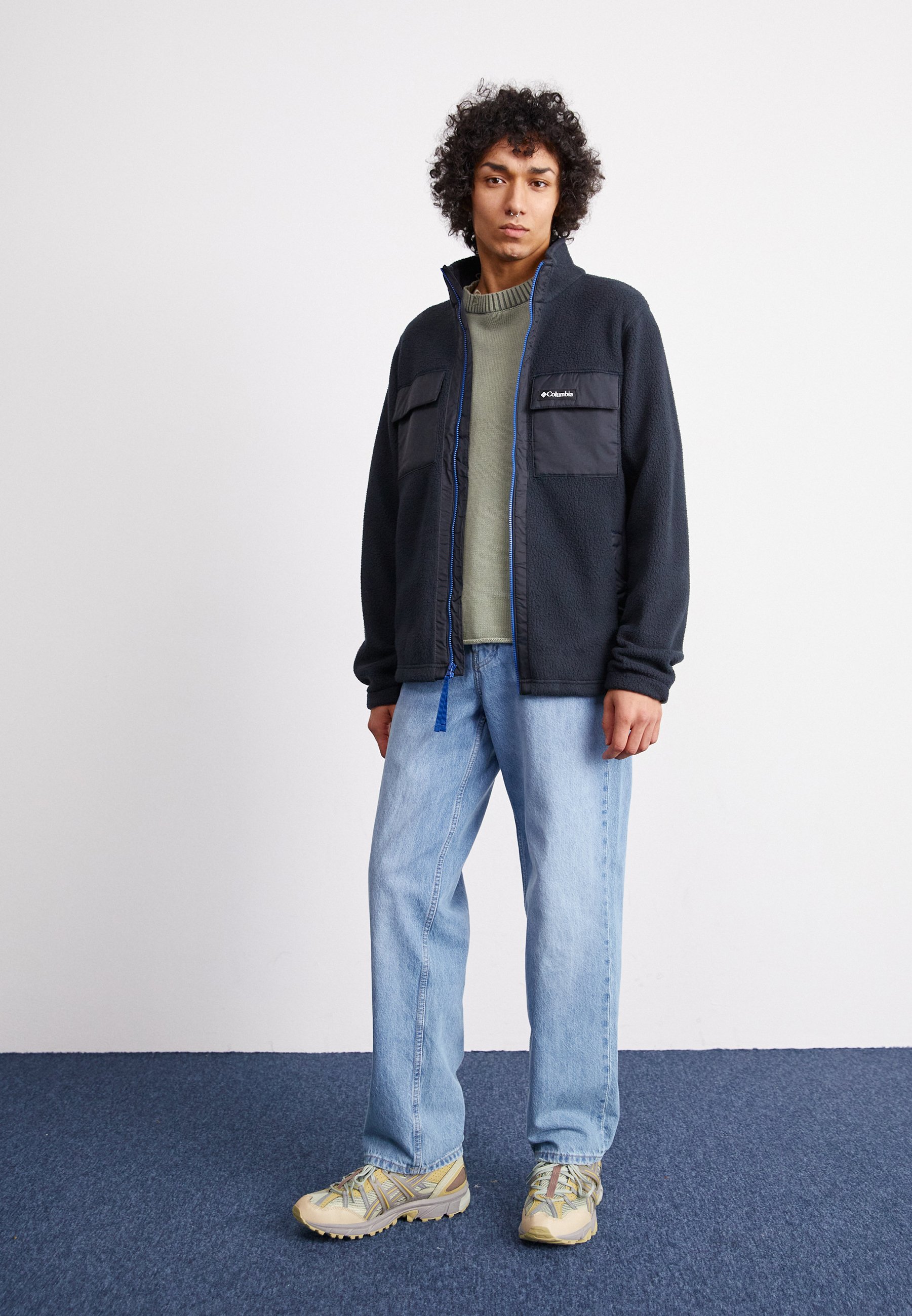 Columbia JUNIPER PEAK™ FULL ZIP - Fleece jacket - black - Zalando