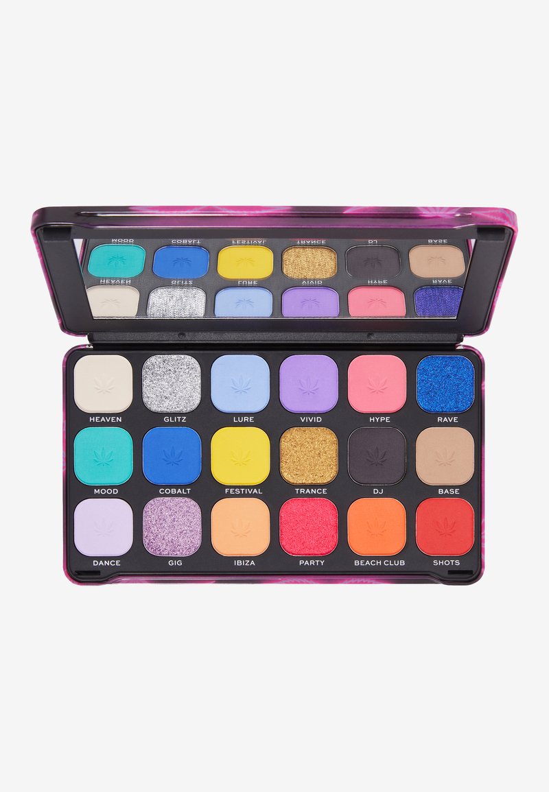 Makeup Revolution REVOLUTION GOOD VIBES HYPE FOREVER FLAWLESS SHADOW PALETTE - Palette fard à paupière - multi