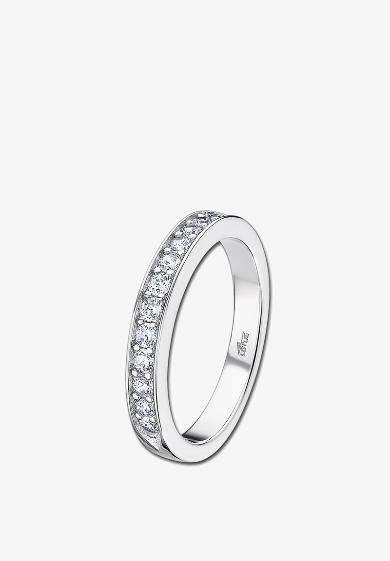 Lotus Silver Bague - silver-coloured