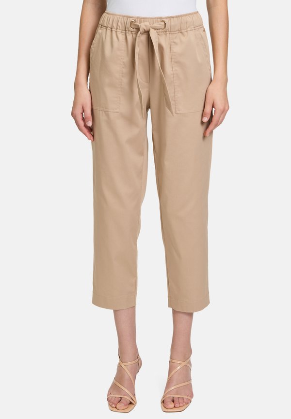 Stoffhose - hellbraun