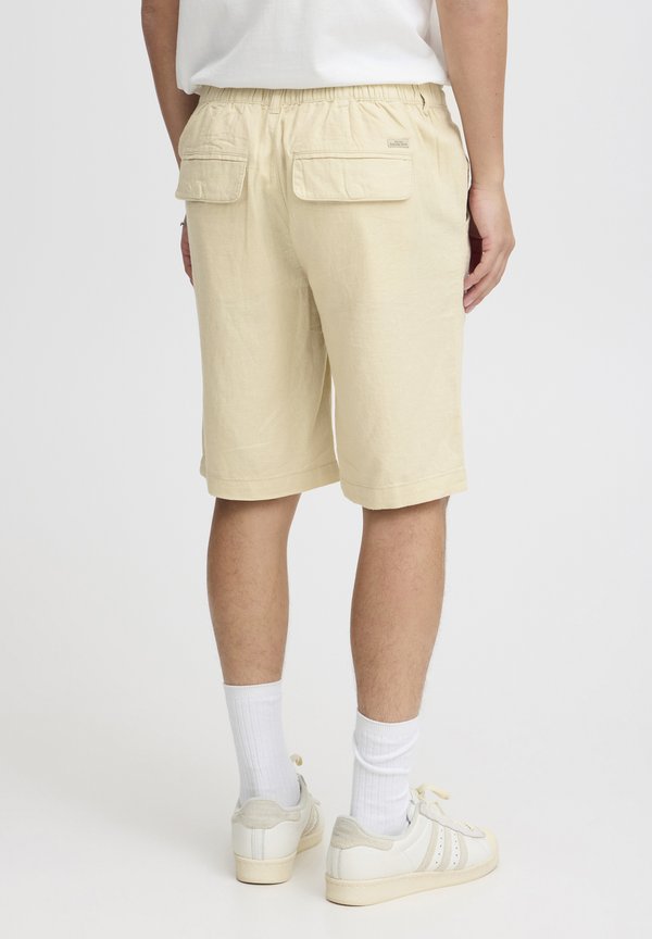 BHSHORTS LINEN MIX - Shorts - oyster gray2