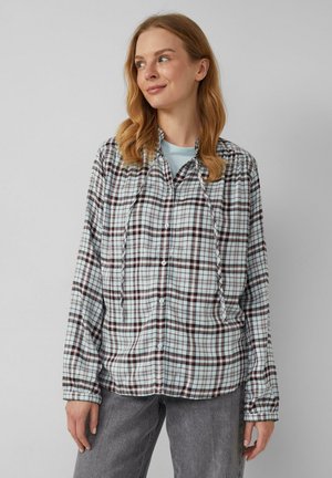 Overhemdblouse - hellblau