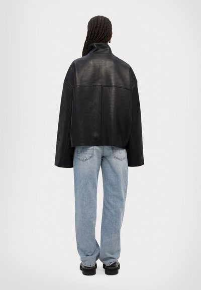 REMAIN BONDED JACKET - Giacca di pelle - black