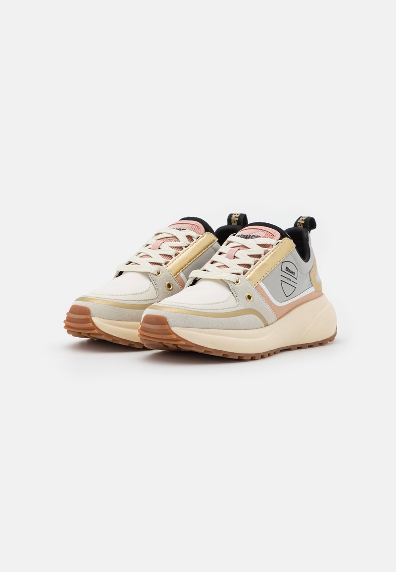 Damen Sneaker low | Blauer DAISY Sneaker low nude/gold/beige - NZ98432 Damen Sneaker low | Blauer DAISY Sneaker low nude/gold/beige - NZ98432
