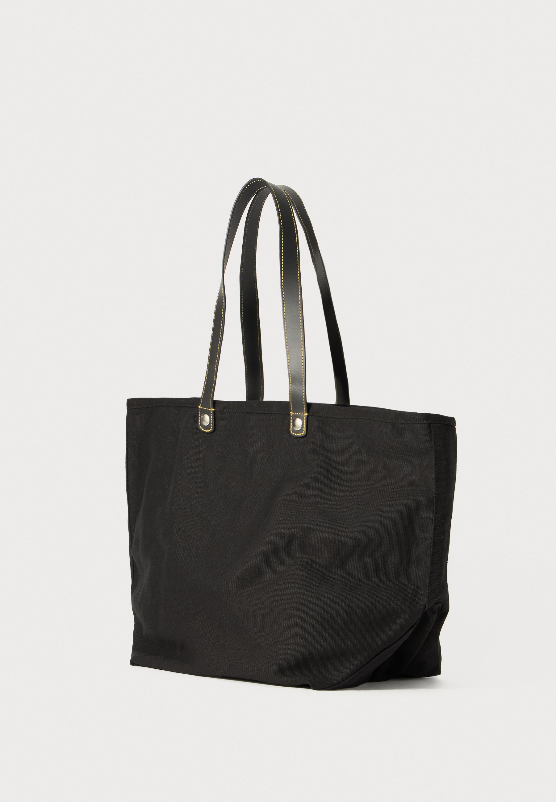 Vivienne Westwood UTILITY SHOPPER UNISEX - Tote bag - black/yellow