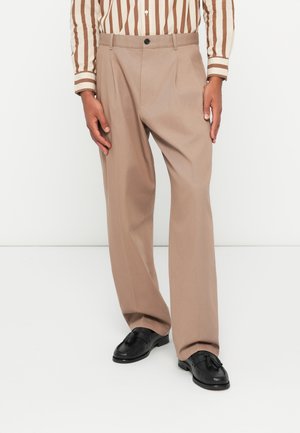 MURRAY - Vászonnadrágok - coastal taupe