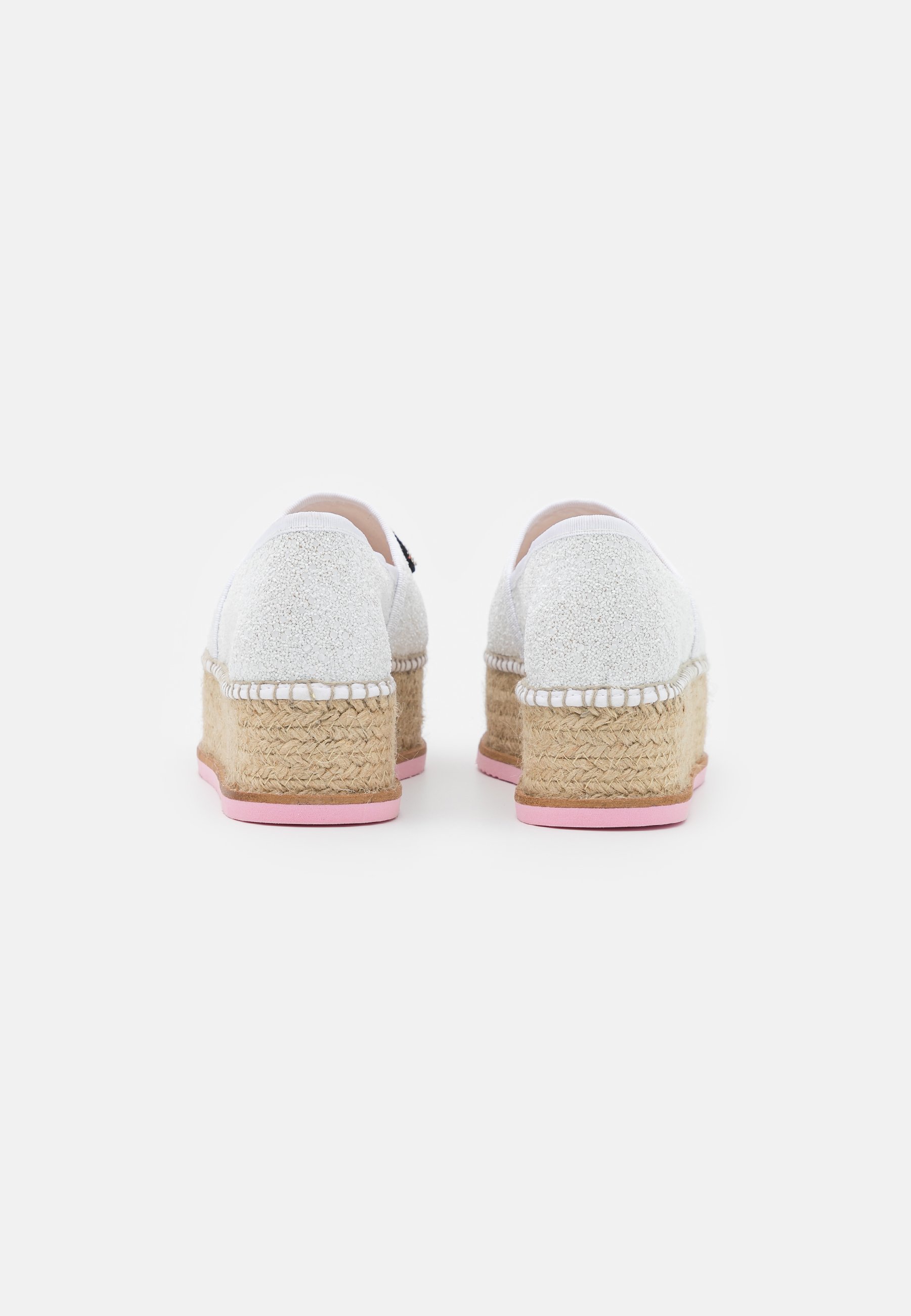 Gaimo TUCAN - Alpargatas - glitter blanco/blanco - Zalando.es