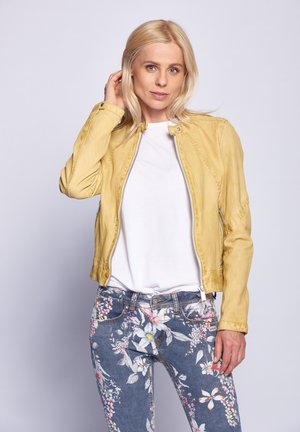 Maze Lederjacke - sunshine