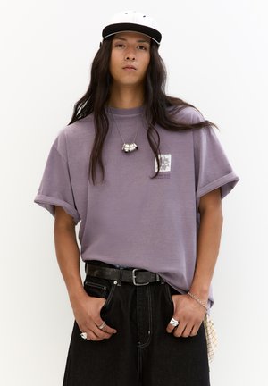 ROGUE TRIBE GRAPHIC - T-shirt imprimé - mauve