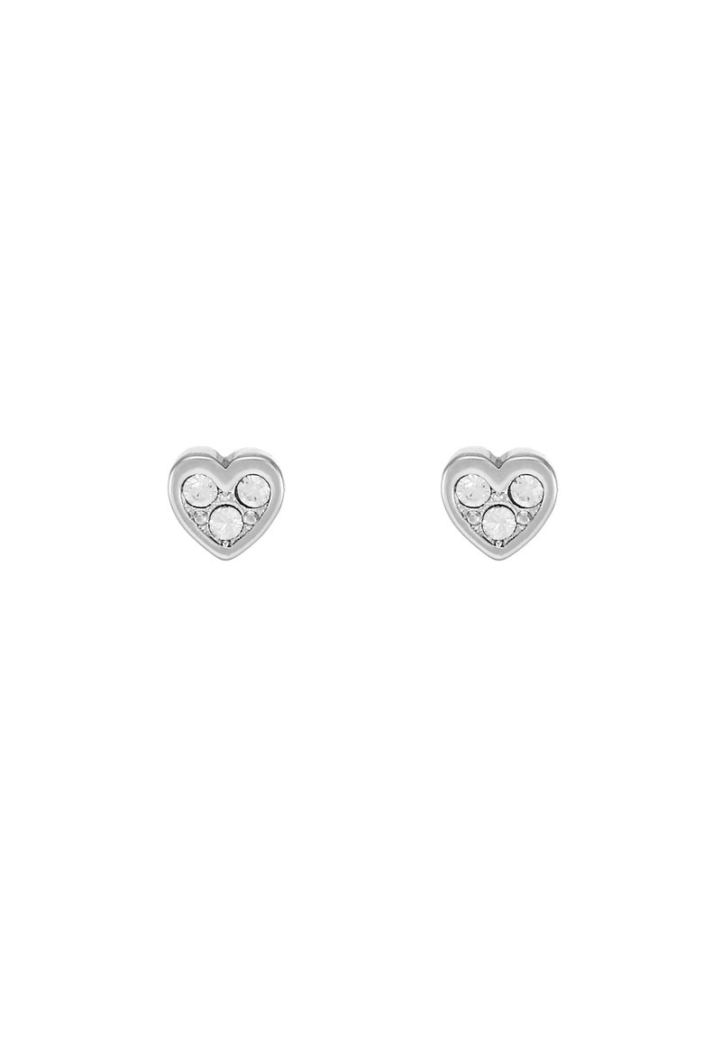 ted baker silver heart earrings