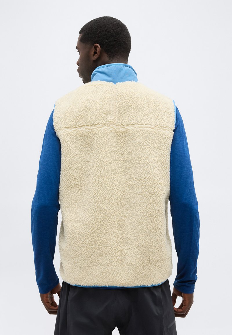 Patagonia CLASSIC RETRO-X VEST - Vesta - dark natural/shore blue