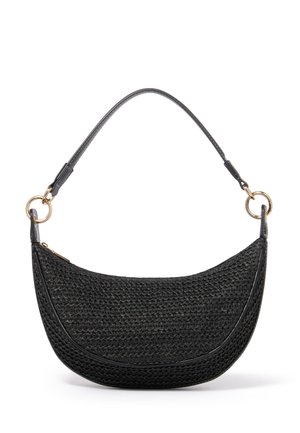 TAISA WEAVE SHOULDER BAG - Handbag - black