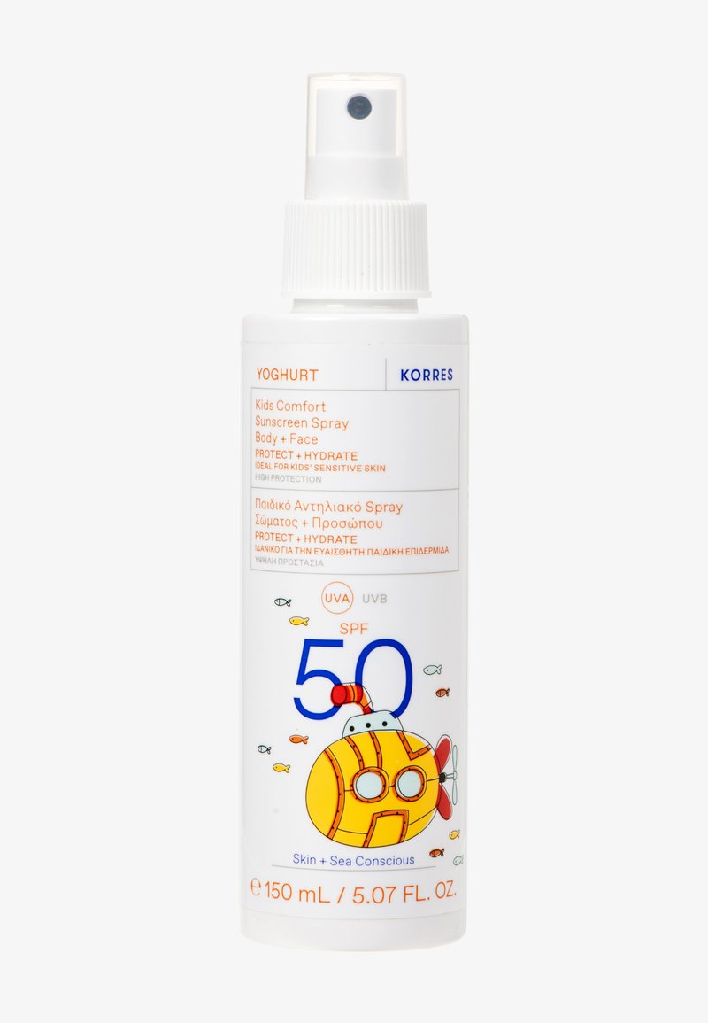 KORRES - KIDS COMFORT SUNSCREEN SPRAY BODY + FACE SPF50 - Solskydd, Förstora