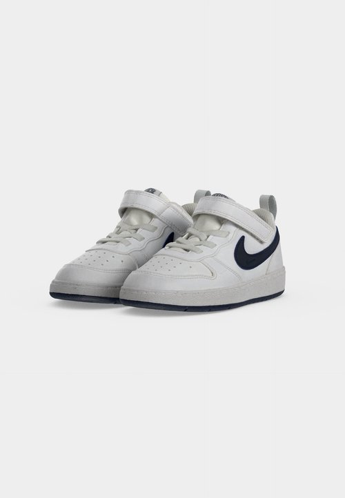 Nike COURT BOROUGH UNISEX - Trainers - white/midnight navy — foto 3