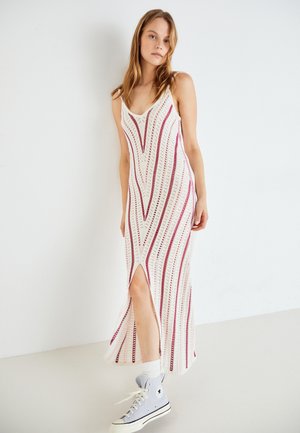 GINNY DRESS - Maxi ruha - mousse white