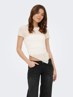 ONLY, ONLLIVA - Blouse - cloud dancer
