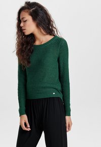 ONLY - ONLGEENA - Neule - dark green Pienoiskuva 1