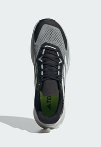 adidas Terrex SOULSTRIDE FLOW - Löparskor terräng - silver   crystal white   lucid lemon