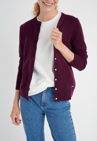 InWear LUKKAIW  - Neuletakki - brown bordeaux