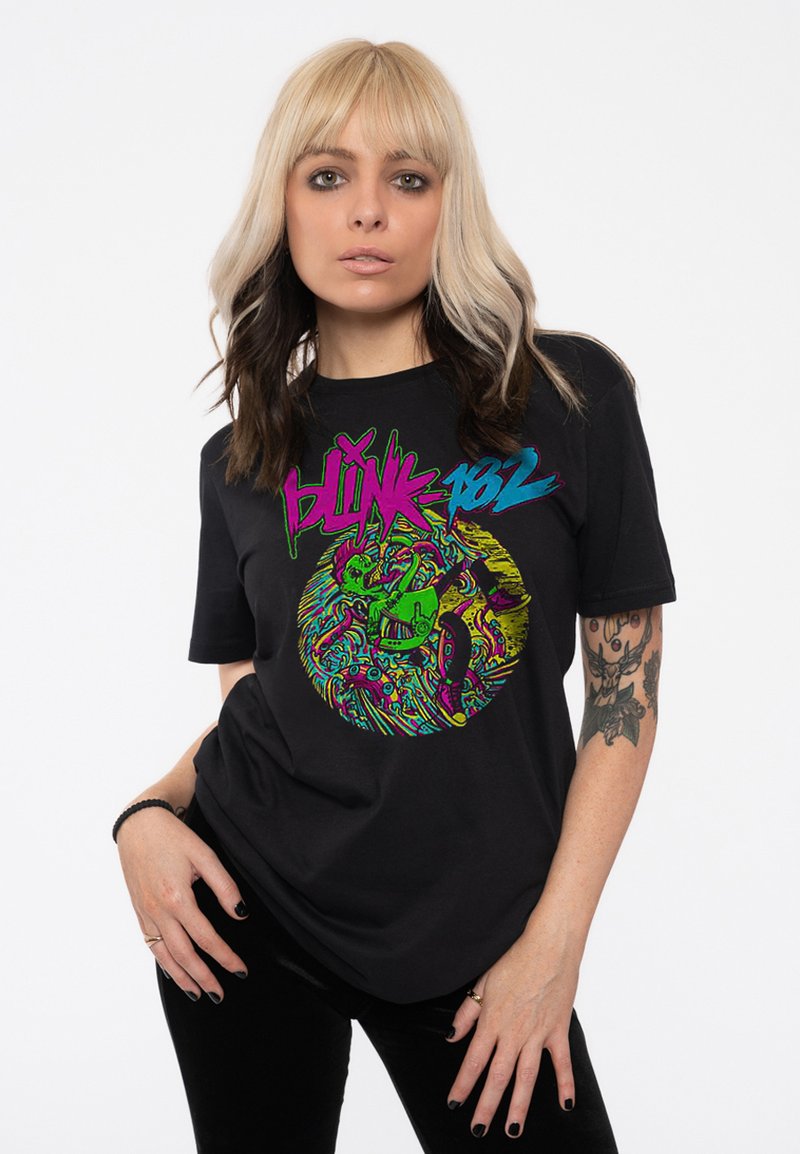 Paradiso Clothing BLINK-182 OVERBOARD EVENT - Print T-shirt - black