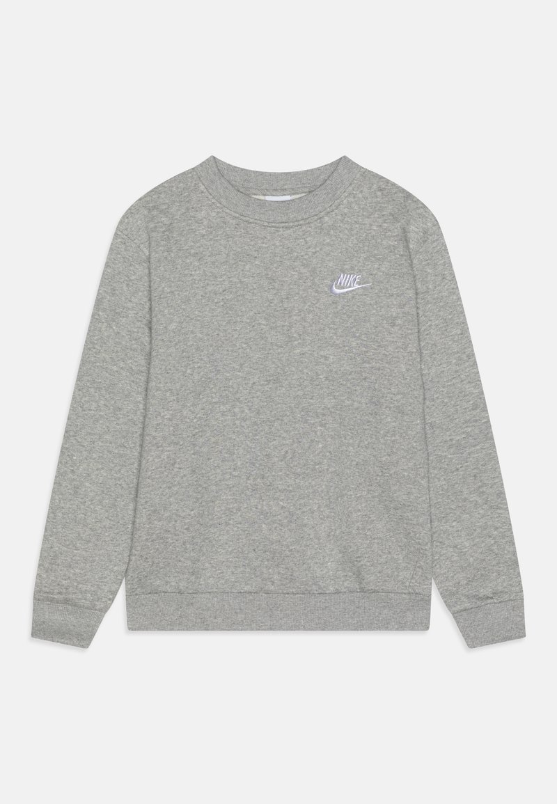 Nike Sportswear - CLUB CREW UNISEX - Sweater - grey heather/white, Vergroten