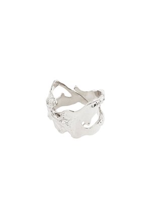 Pilgrim COMPASS ADJUSTABLE STATEMENT - Žiedas - silver plated