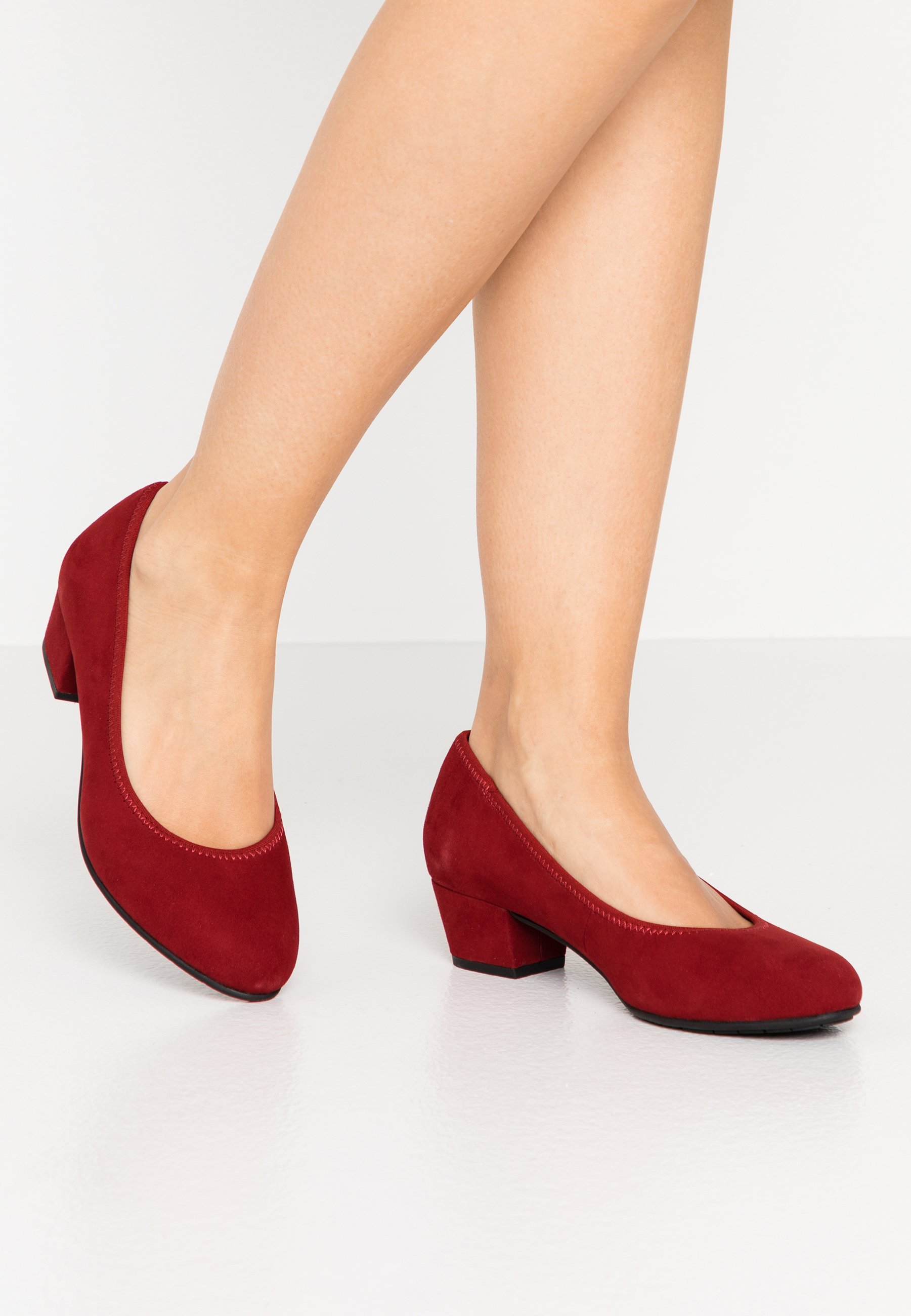 Marco Tozzi COURT SHOE - Klassiske pumps - chili Marco Tozzi COURT SHOE - Klassiske pumps - chili