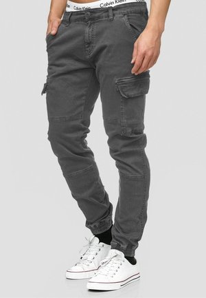 Pantaloni cargo - anthracite