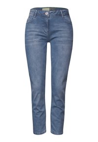 GESTREIFTE - Jeans Tapered Fit - blau