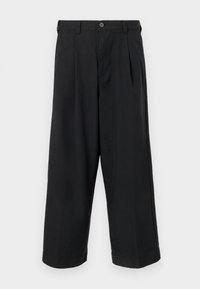 OLIVER PLEATED - Pantalon classique - pirate black