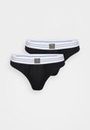 ORIGINAL THONG 2 PACK - Στρινγκ - black