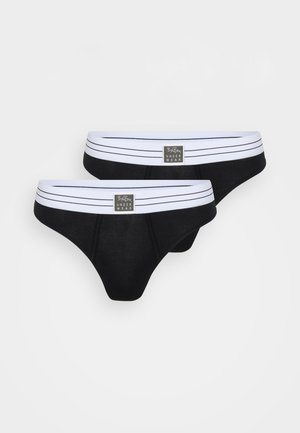ORIGINAL THONG 2 PACK - String - black