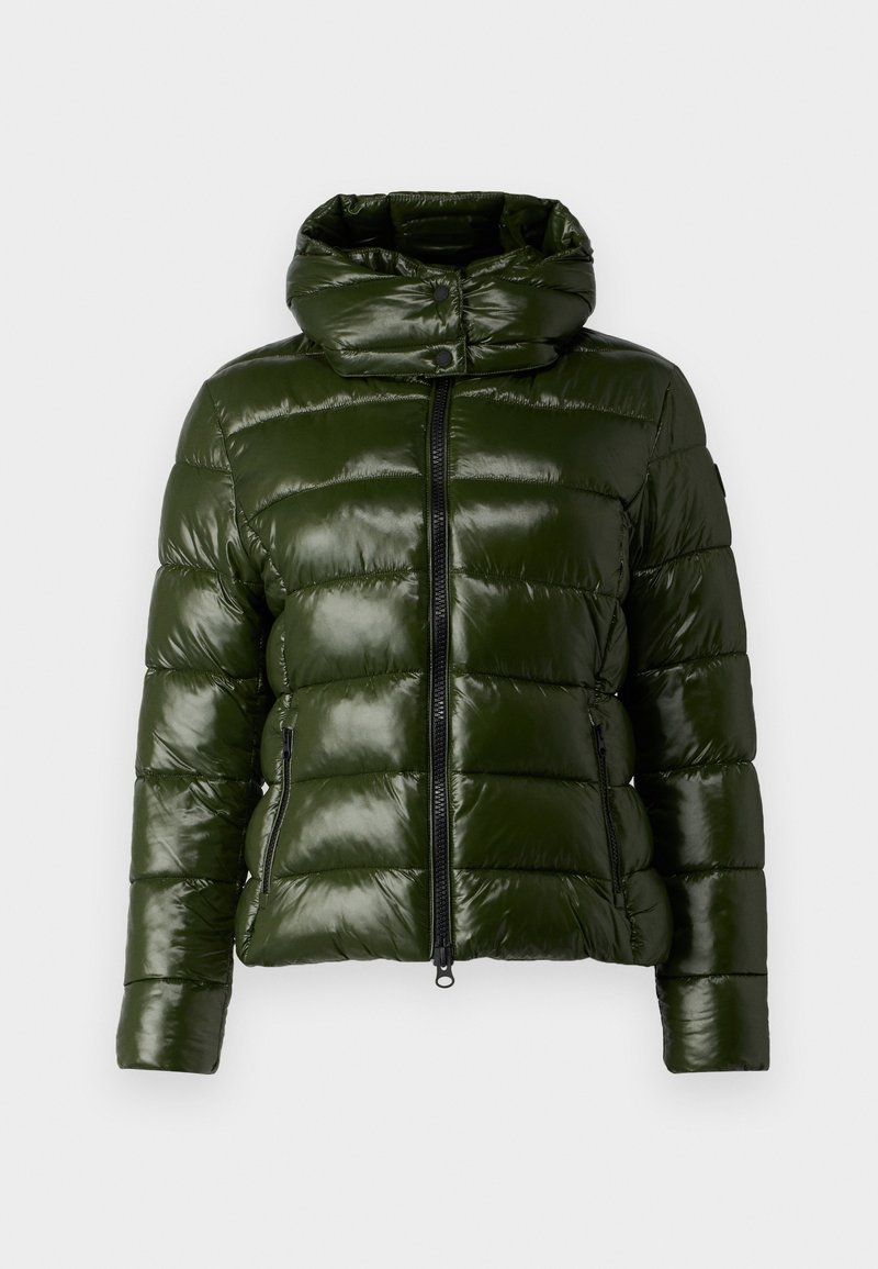 Save the duck Winterjas donkergroen