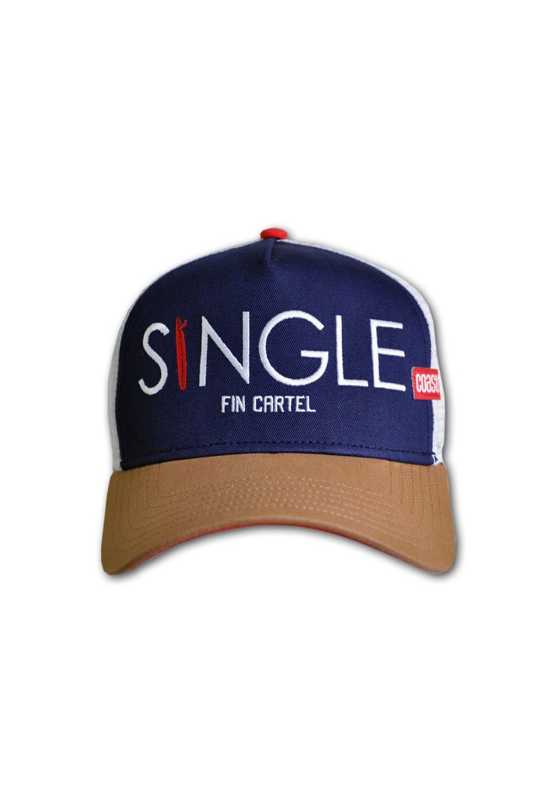 Damen Mützen | Coastal SINGLE FIN Cap navy/cognac/mehrfarbig - JL51559 Damen Mützen | Coastal SINGLE FIN Cap navy/cognac/mehrfarbig - JL51559