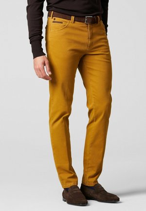 Meyer MICROSTRUCTURE SUPER-STRETCH  - Chino - cognac