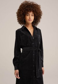 WE Fashion Srajčna obleka - black