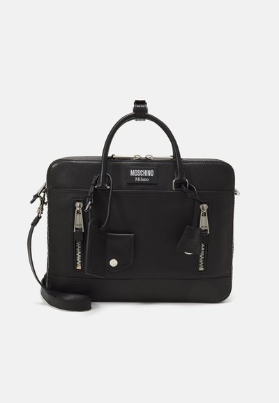 MOSCHINO BORSA TRACOLLA UNISEX - Aktentasche - nero