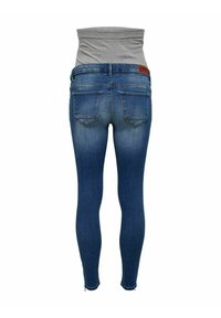ONLY MATERNITY Vaqueros pitillo - dark blue