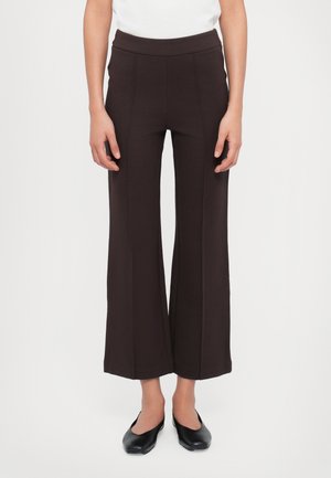 KNACK PANT - Trousers - dark chocolate
