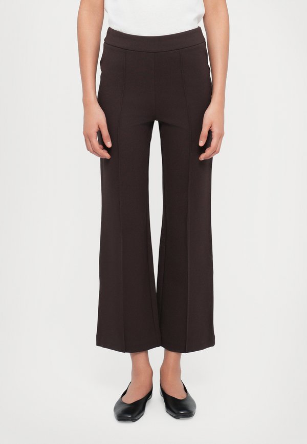 KNACK PANT - Stoffhose - dark chocolate