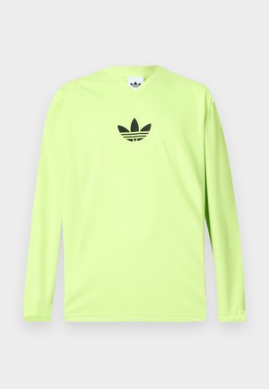 UNISEX - Μπλούζα με μακριά μανίκια - signal green/black