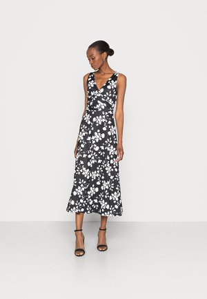 Jersey dress - black/white