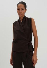 someday. - ZIANG - Blouse - dark espresso Thumbnail Image 1