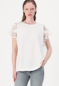 TWINSET Apdrukāts T-krekls - white