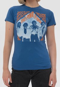 Paradiso Clothing PINK FLOYD APPLES AND ORANGES SKINNY - Print T-shirt - blue