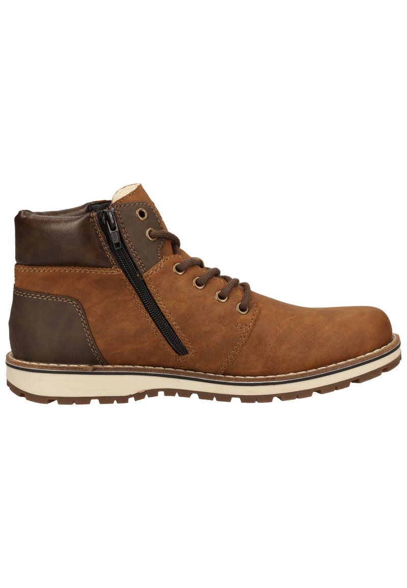 Herren Schnürboots | Rieker Schnürstiefelette peanut/moro/toffee/braun - RC89469 Herren Schnürboots | Rieker Schnürstiefelette peanut/moro/toffee/braun - RC89469