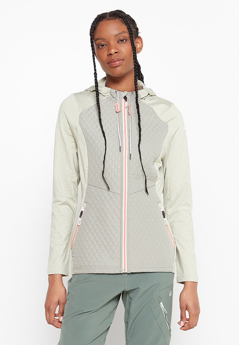 Killtec Sweater met rits lichtgroen Killtec Sweater met rits lichtgroen