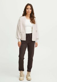 Fransa FRBEVERLY - Cardigan - limestone melange