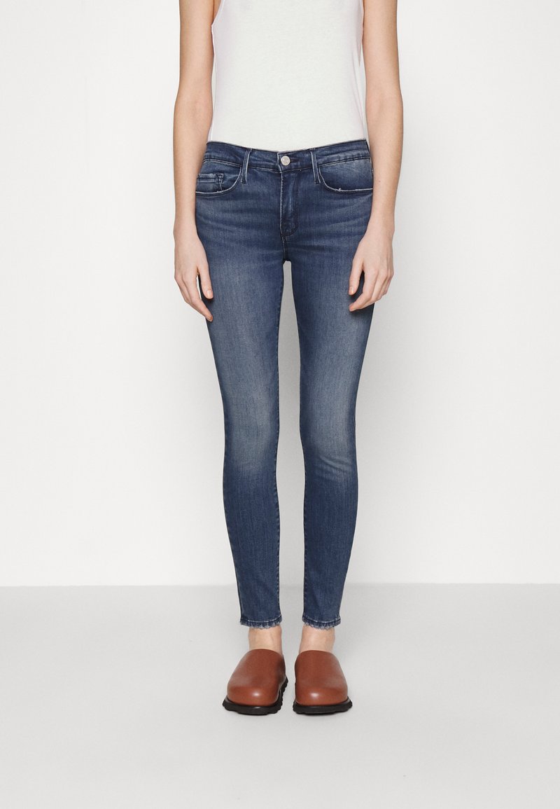 FRAME DE JEANNE Jeans Skinny Fit dark blue/dunkelblau Zalando.at