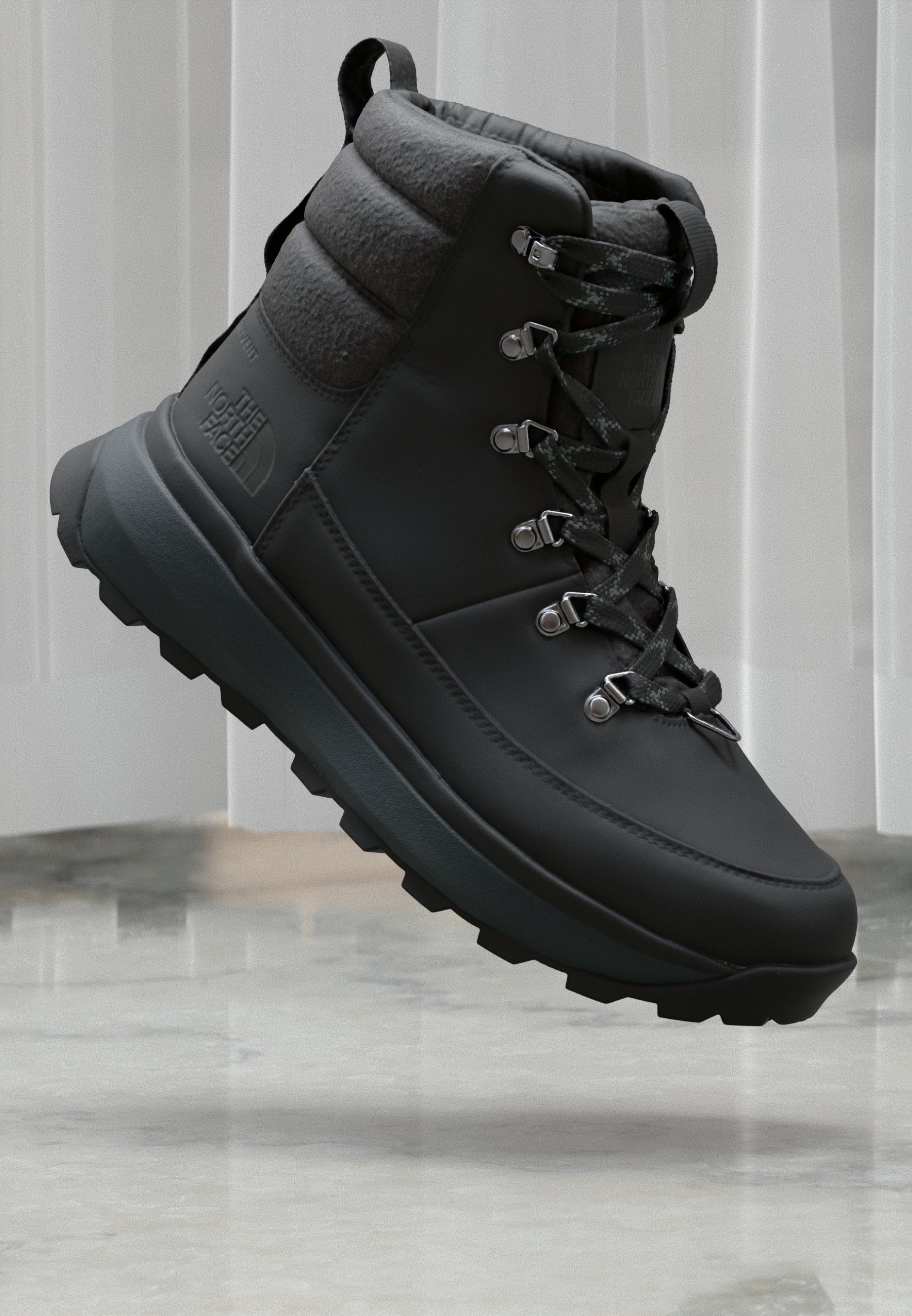 The North Face BERGEN WP - Winter boots - tnf black/black - Zalando